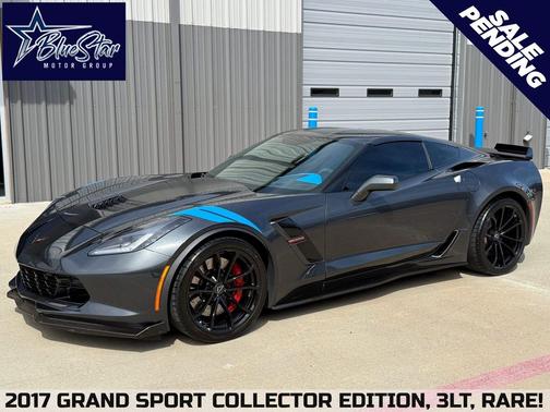 Watkins Glen Gray Metallic 2017 Chevrolet Corvette Grand Sport