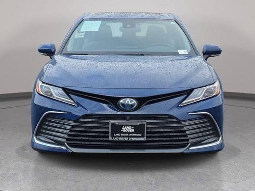 Blue 2023 Toyota Camry Hybrid XLE