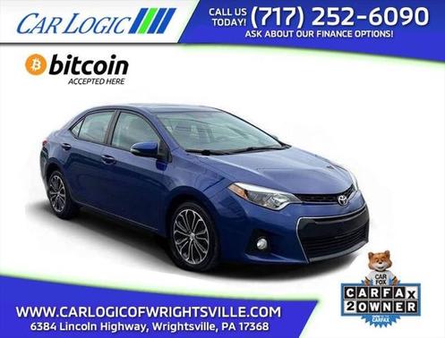 2016 Toyota Corolla S