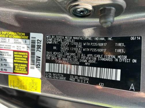 2014 Toyota Sienna LE