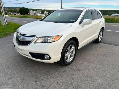 White Diamond Pearl 2014 Acura RDX Technology