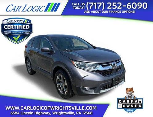 Gray 2017 Honda CR-V EX
