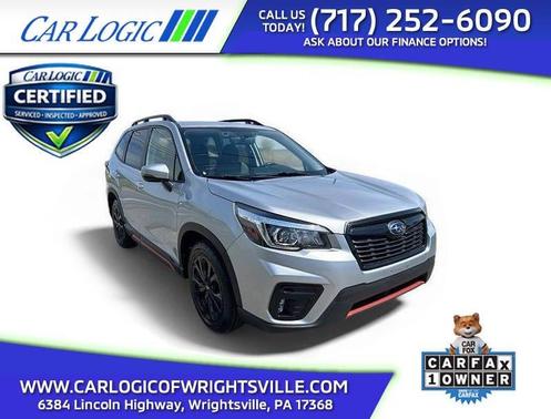 Ice Silver Metallic 2019 Subaru Forester Sport