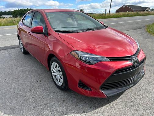Barcelona Red Metallic 2017 Toyota Corolla LE
