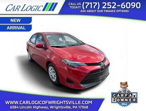 Barcelona Red Metallic 2017 Toyota Corolla LE