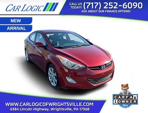 Red Allure 2012 Hyundai ELANTRA Limited