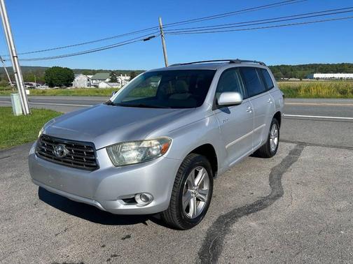 Classic Silver Metallic 2008 Toyota Highlander Sport
