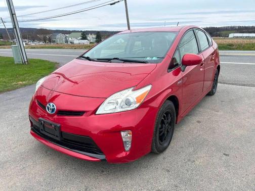 Barcelona Red Metallic 2012 Toyota Prius Three