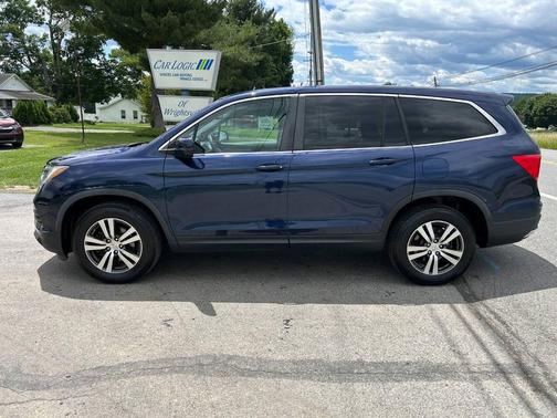 Blue 2017 Honda Pilot EX-L