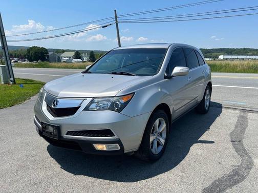 Palladium Metallic 2013 Acura MDX 3.7L Technology