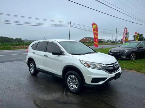 White Diamond Pearl 2015 Honda CR-V LX