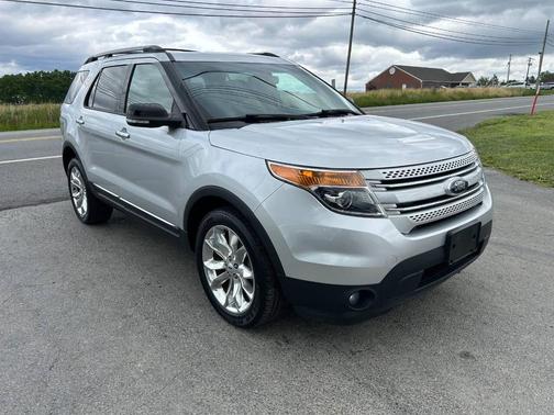 Ingot Silver Metallic 2014 Ford Explorer XLT