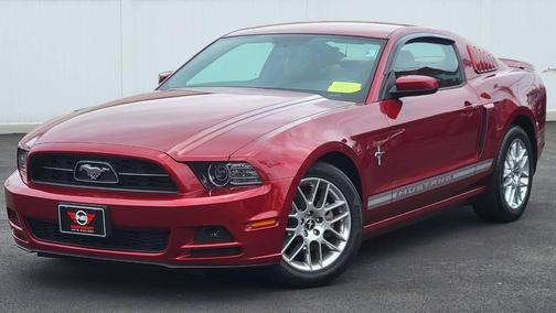 Burgundy 2014 Ford Mustang V6 Premium