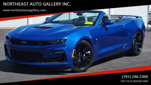 Riverside Blue Metallic 2023 Chevrolet Camaro 1SS
