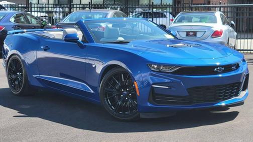 Riverside Blue Metallic 2023 Chevrolet Camaro 1SS