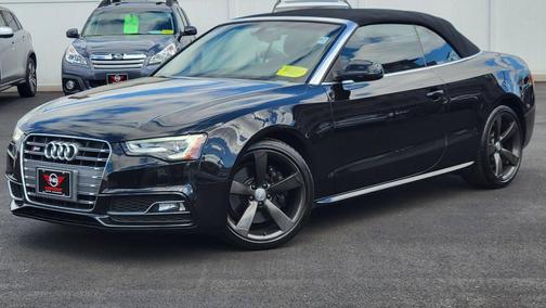 Black 2014 Audi S5 3.0T Prestige