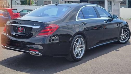 Black 2019 Mercedes-Benz S-Class 4MATIC