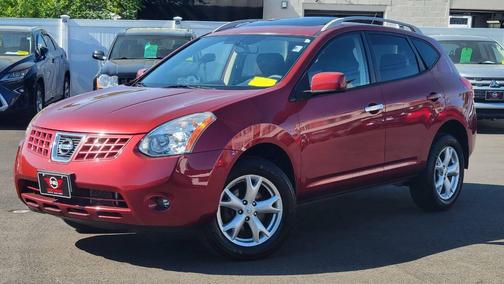 Maroon 2008 Nissan Rogue SL