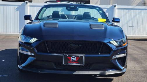 Blue 2021 Ford Mustang GT Premium