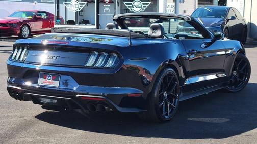 Blue 2021 Ford Mustang GT Premium