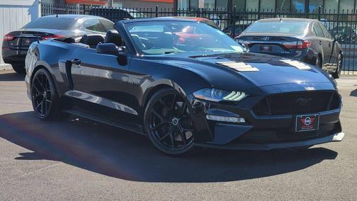 Blue 2021 Ford Mustang GT Premium