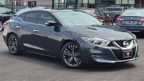 Gray 2017 Nissan Maxima 3.5 Platinum