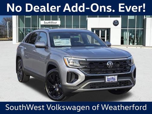 Silver Mist Metallic 2026 Volkswagen Atlas Cross Sport 2.0T SE W/TECHNOLOGY SUV
