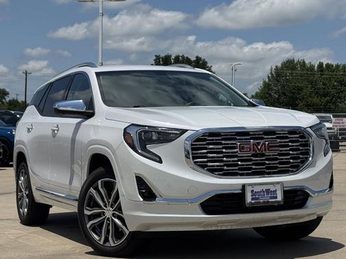 White Frost Tri-Coat 2020 GMC Terrain Denali