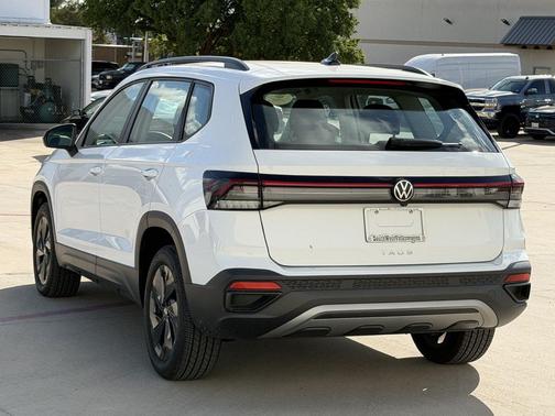 Pure White 2026 Volkswagen Taos S