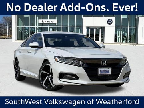 Platinum White Pearl 2020 Honda Accord Sport 1.5T