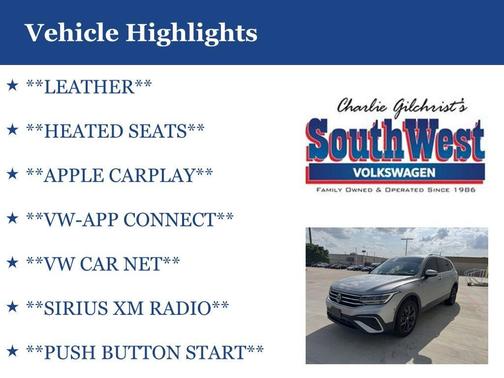 2023 Volkswagen Tiguan 2.0T SE