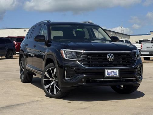 Deep Black Pearl 2026 Volkswagen Atlas 2.0T SEL Premium R-Line