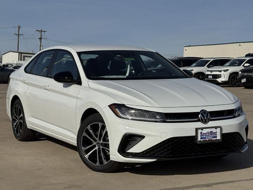 Pure White 2026 Volkswagen Jetta 1.5T Sport