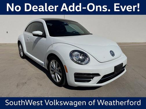 Pure White 2018 Volkswagen Beetle 2.0T SE