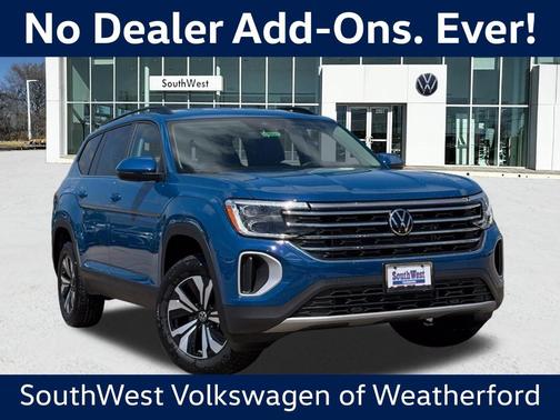 Lake Blue 2026 Volkswagen Atlas 2.0T SE