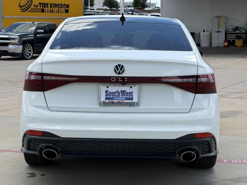 Pure White W/Black Roof 2025 Volkswagen Jetta GLI 2.0T Autobahn