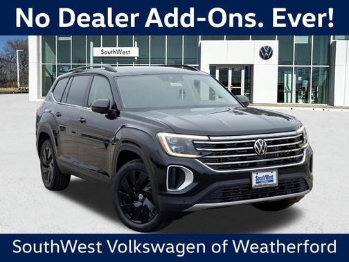 Deep Black Pearl Effect 2026 Volkswagen Atlas 2.0T SE W/TECHNOLOGY SUV