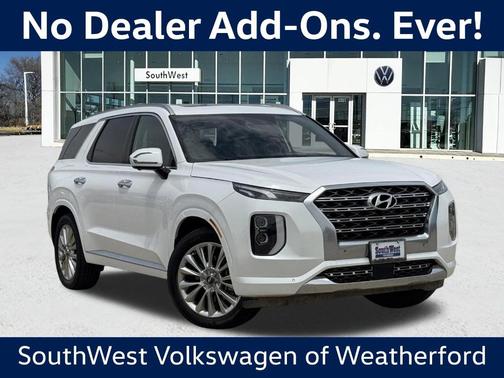 Hyper White 2020 Hyundai PALISADE Limited
