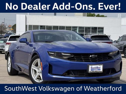 Riverside Blue Metallic 2019 Chevrolet Camaro 1LT