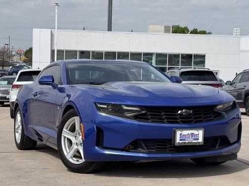 Riverside Blue Metallic 2019 Chevrolet Camaro 1LT