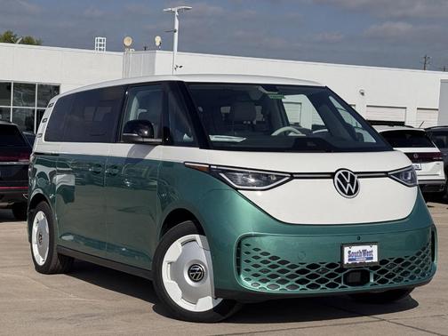 Mahi Green Metallic - Candy White 2025 Volkswagen ID. Buzz 1st Edition