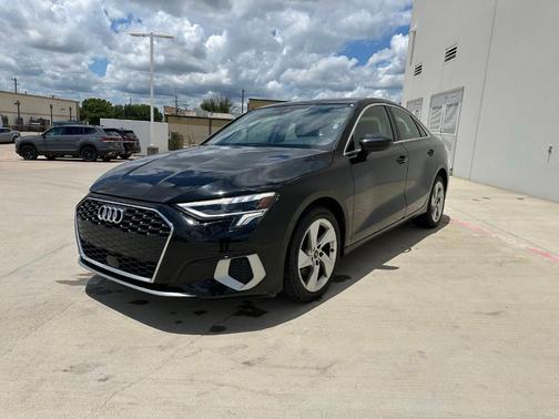 Brilliant Black 2024 Audi A3 40 Premium