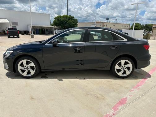Brilliant Black 2024 Audi A3 40 Premium
