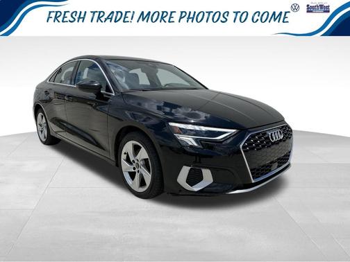 Brilliant Black 2024 Audi A3 40 Premium