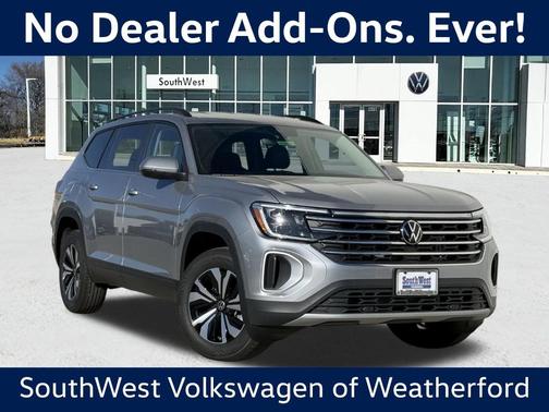 Silver Mist Metallic 2026 Volkswagen Atlas 2.0T SE SUV