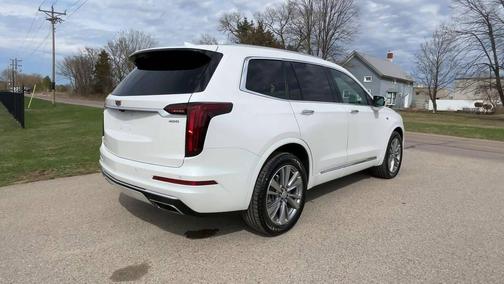 Crystal White Tricoat 2023 Cadillac XT6 Premium Luxury AWD