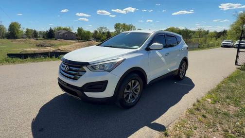 Frost White Pearl 2015 Hyundai Santa Fe Sport 2.4L