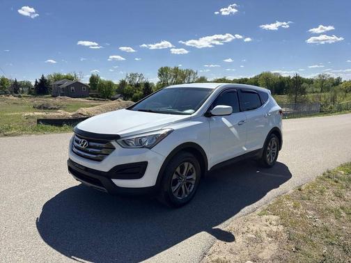 Frost White Pearl 2015 Hyundai Santa Fe Sport 2.4L