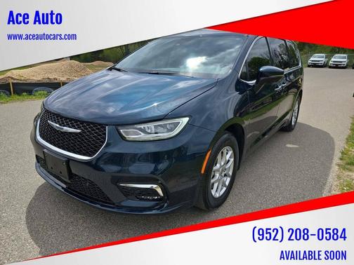 Fathom Blue Pearlcoat 2023 Chrysler Pacifica Touring L