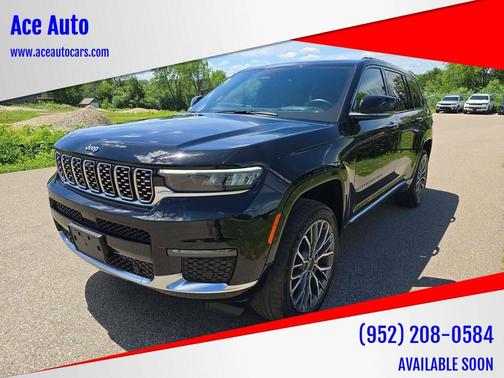 Diamond Black Crystal Pearlcoat 2021 Jeep Grand Cherokee L Summit Reserve